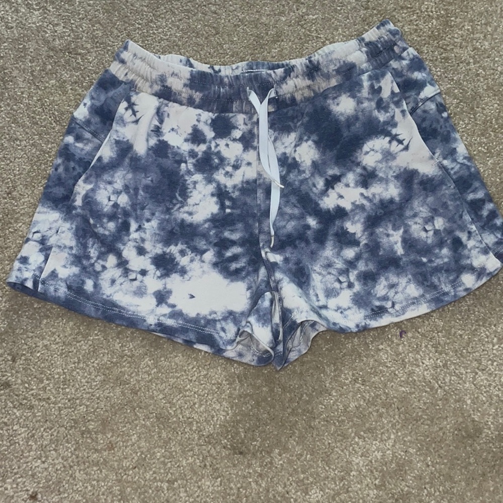 Tie Dye Pajama Shorts, Size Small